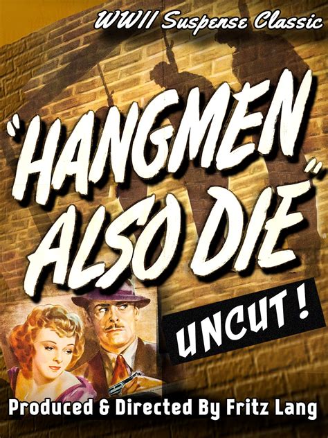 激情劊子手|刽子手之死Hangmen Also Die [1943美国]高清资源BT下载